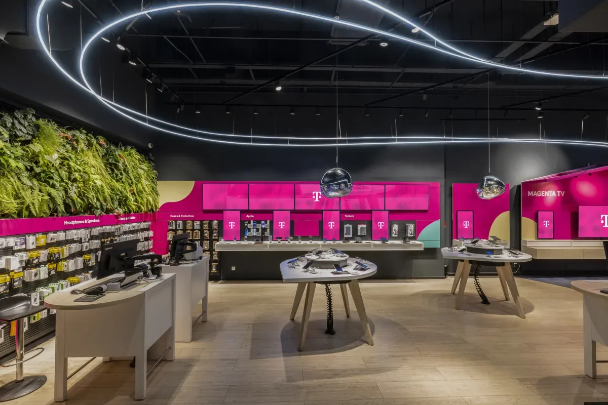 Φωτογραφία από εσωτερικό Telekom Shop στο THE MALL