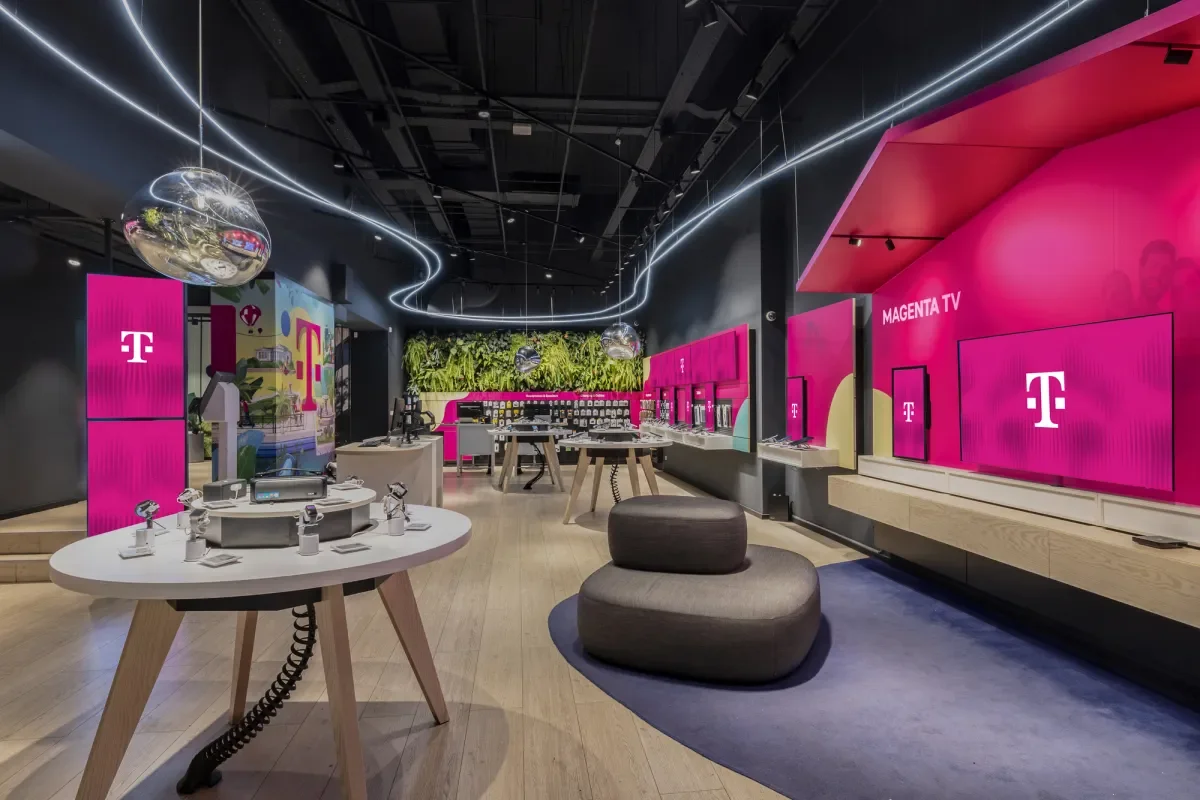 Φωτογραφία από εσωτερικό Telekom Shop στο THE MALL