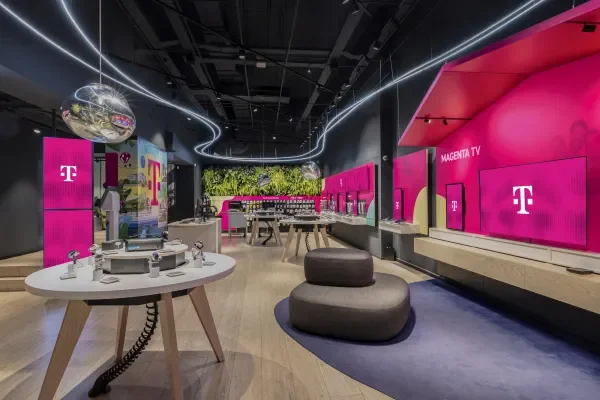 Φωτογραφία από εσωτερικό Telekom Shop στο THE MALL